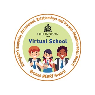 Hilllingdon Virtual School Bronze Heart