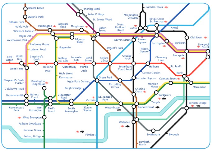 London Underground Role Play Signs (teacher made) - Twinkl