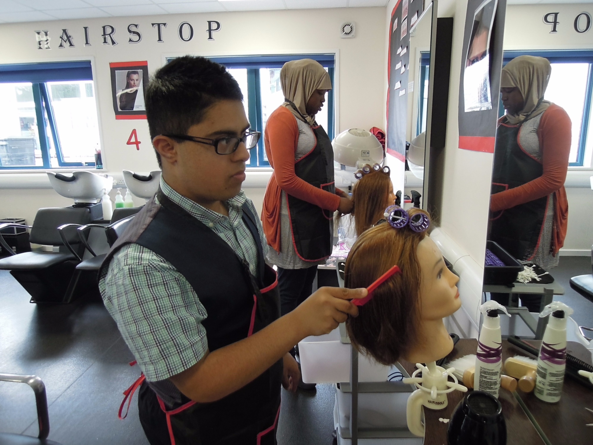 Meadow High School Hairdressing