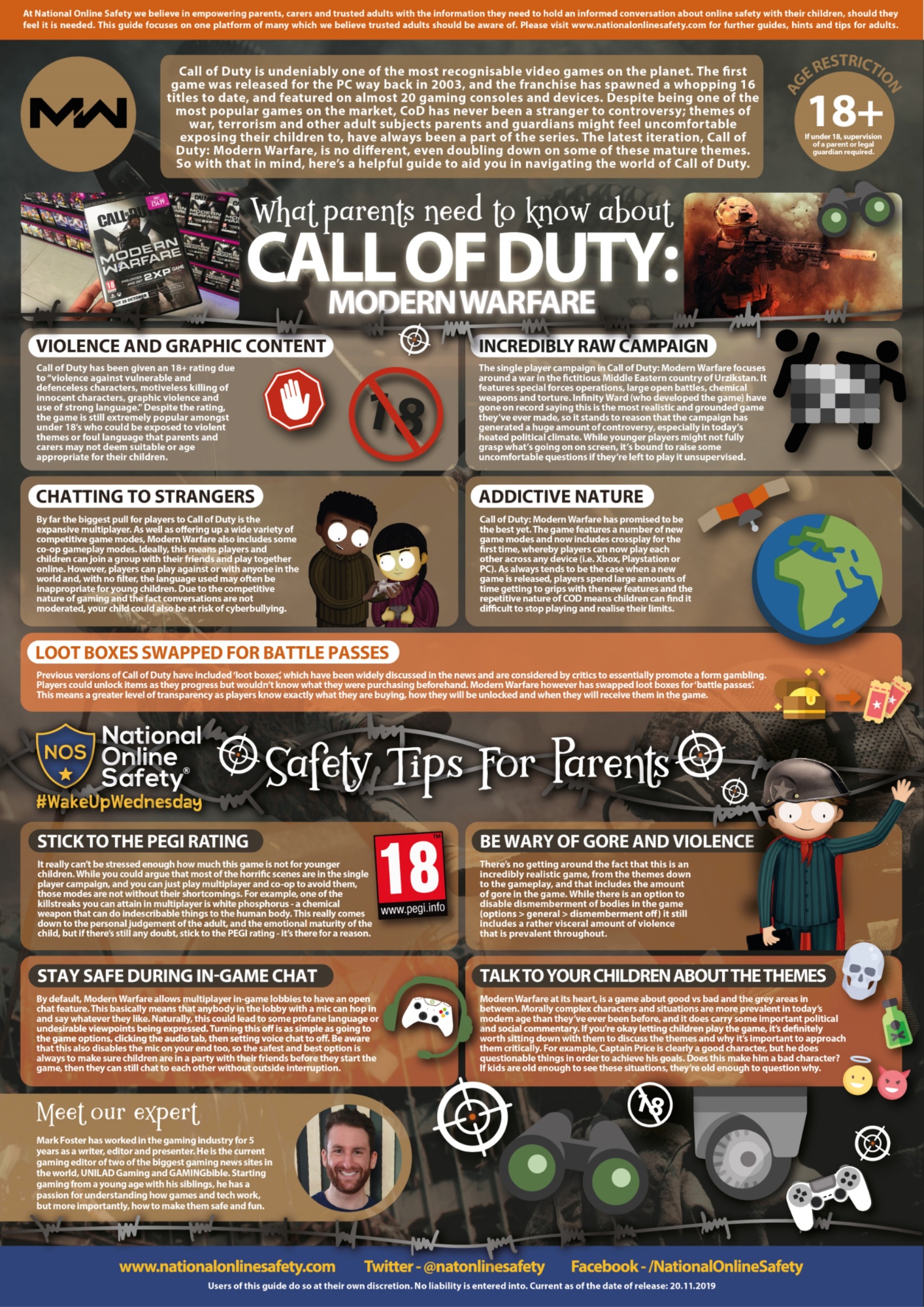 Parents' Guide: Call of Duty WWII (PEGI 18+)